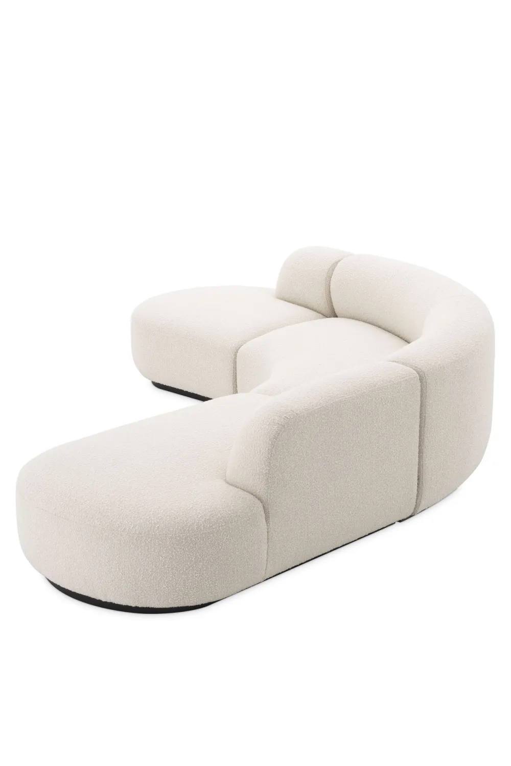 Cream Boucle Modular Sofa | Eichholtz Bjorn