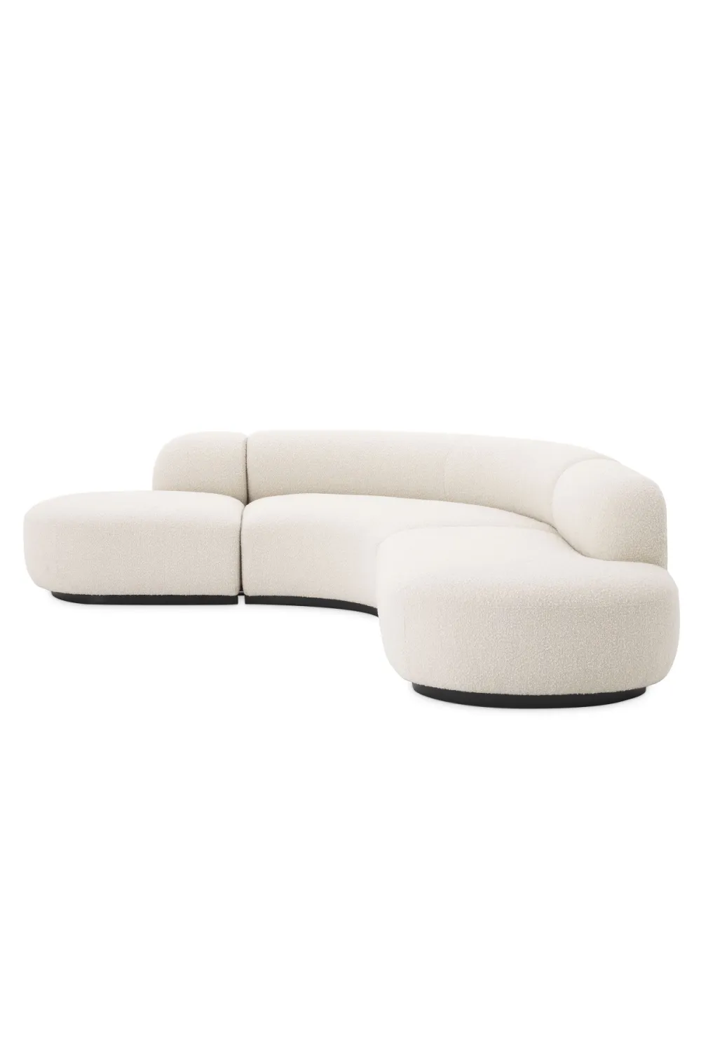 Cream Boucle Modular Sofa | Eichholtz Bjorn
