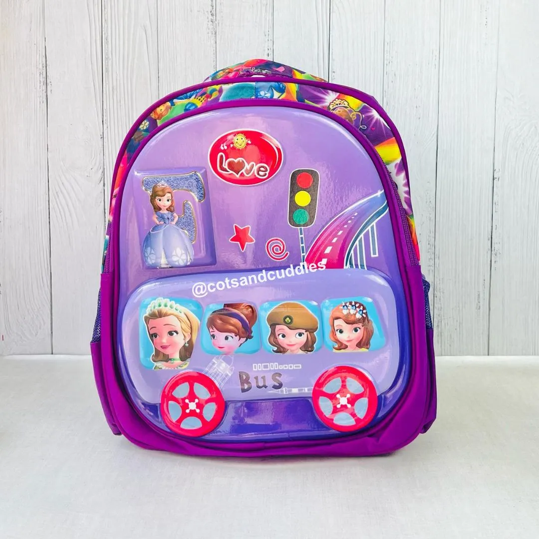 Cute Design Hardshell Backpack For Kids (Unicorn)