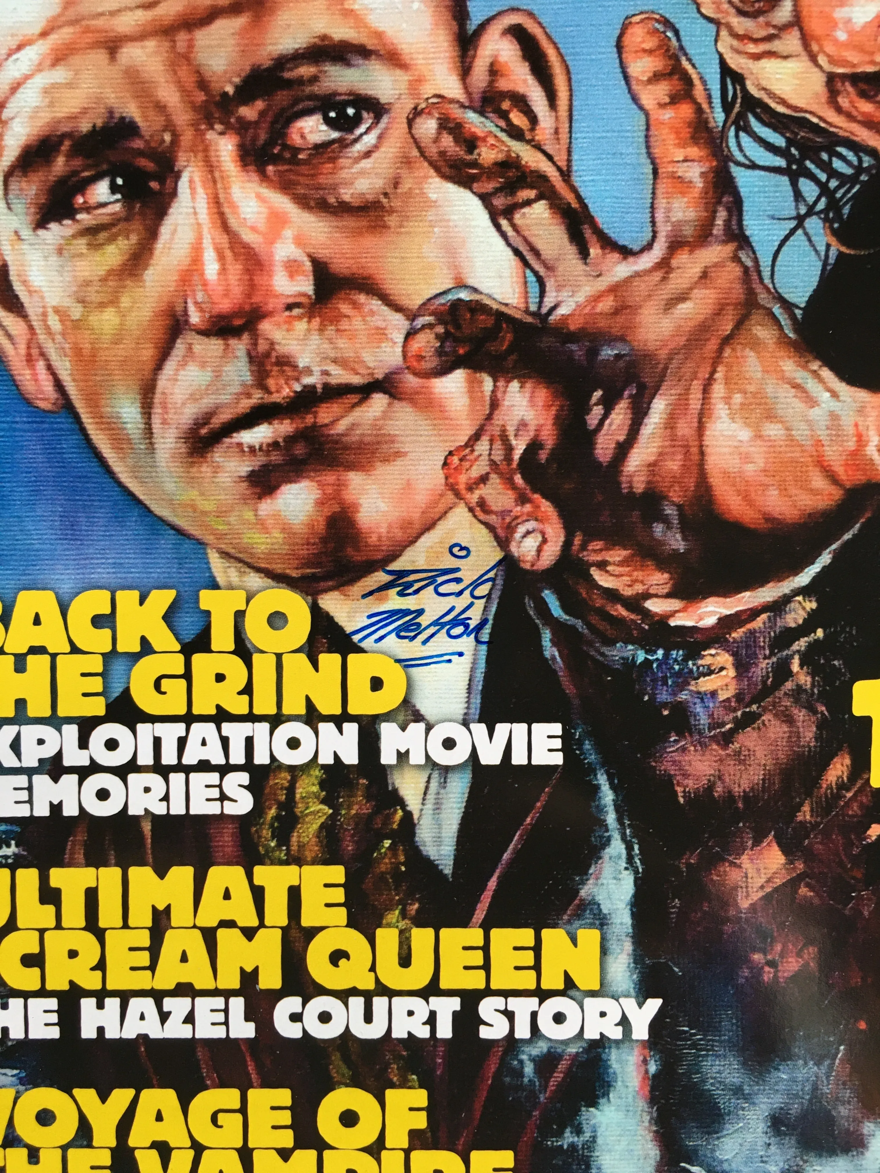Darkside Magazine Back Issue 254 Signed by Cover Artist Rick Melton