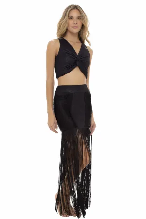 Dazzling Fringe Skirt