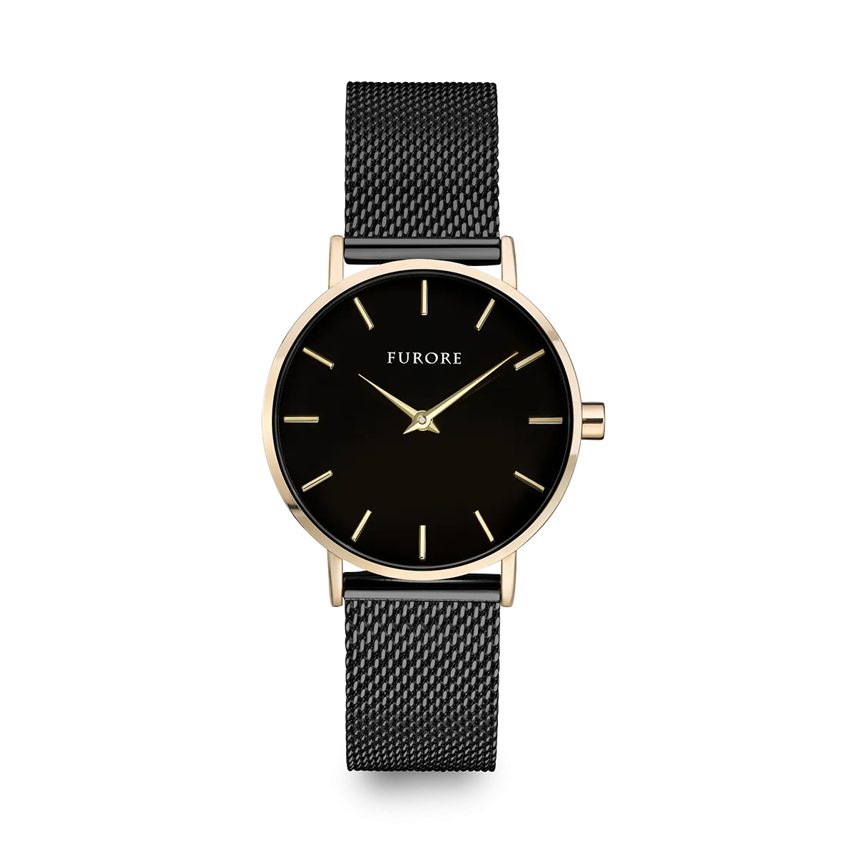 Dazzling Nature Watch Gold And Black Colour