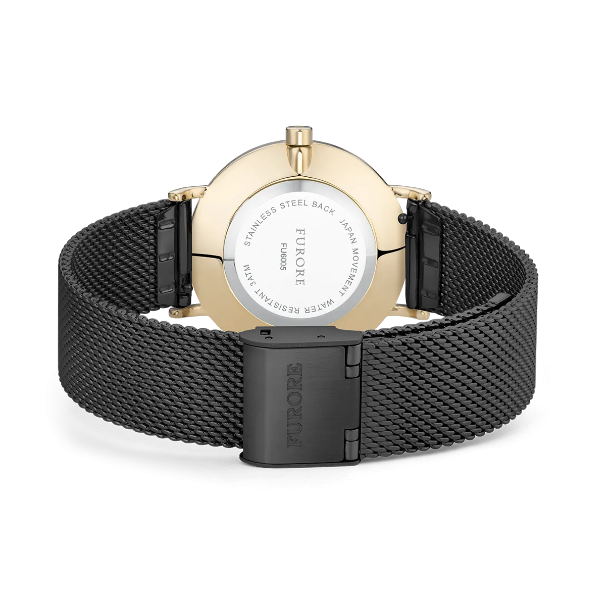 Dazzling Nature Watch Gold And Black Colour