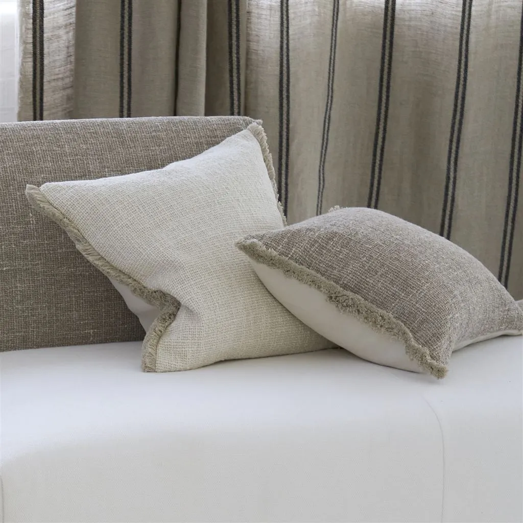Designers Guild Charroux Chalk Boucle Decorative Pillow