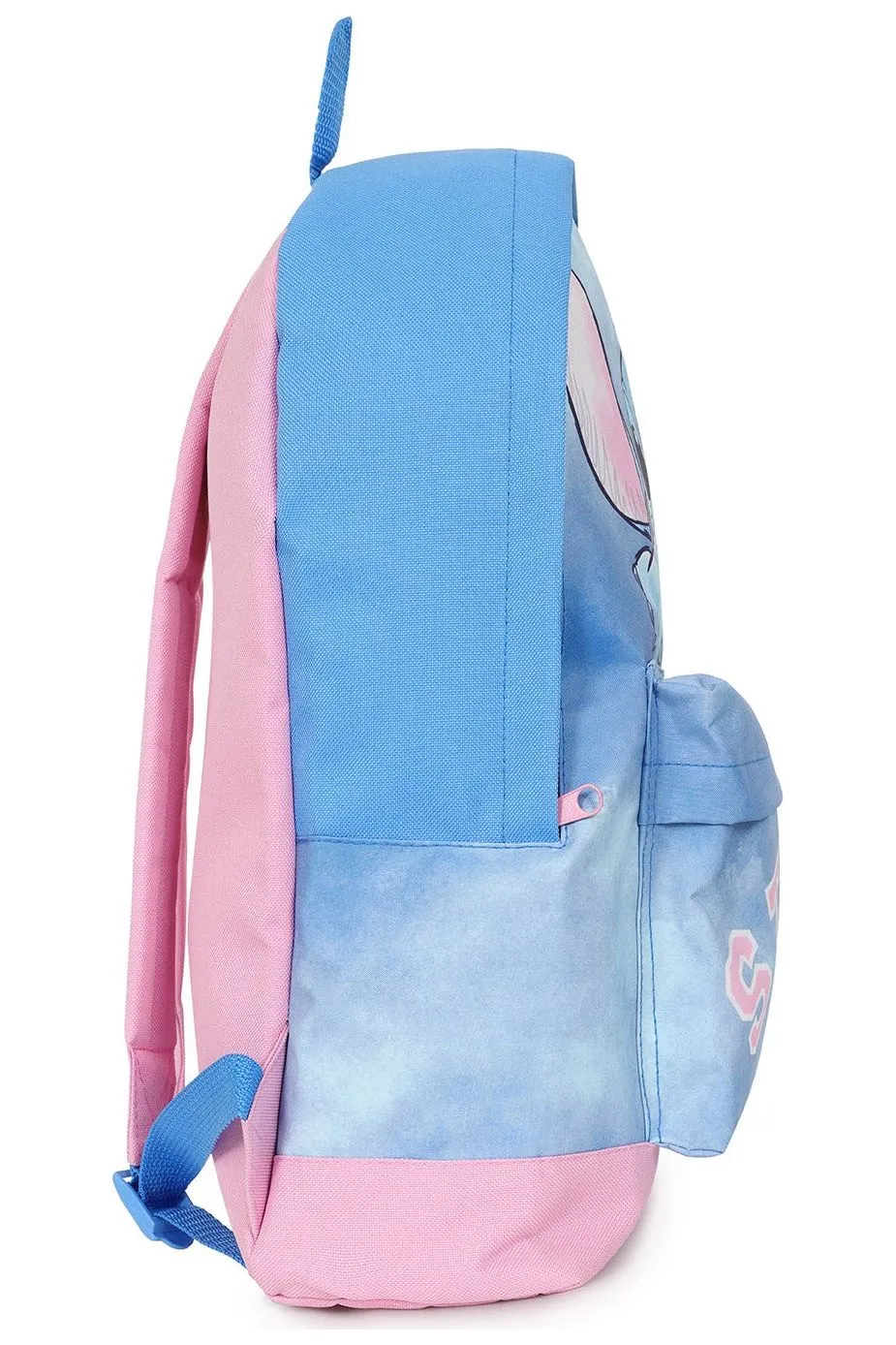 Disney Lilo and Stitch Girls Backpack, Kids Schoolbag, Rucksack Blue