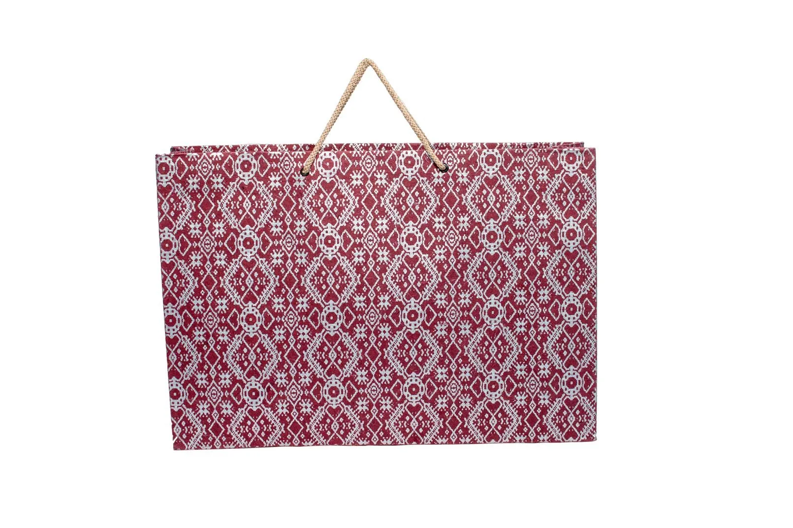 Eco-friendly Handmade Paper Bags Landscape orientation (Mix Colour)