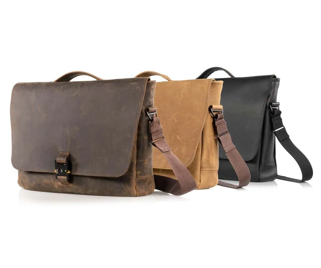 Executive Leather Messenger