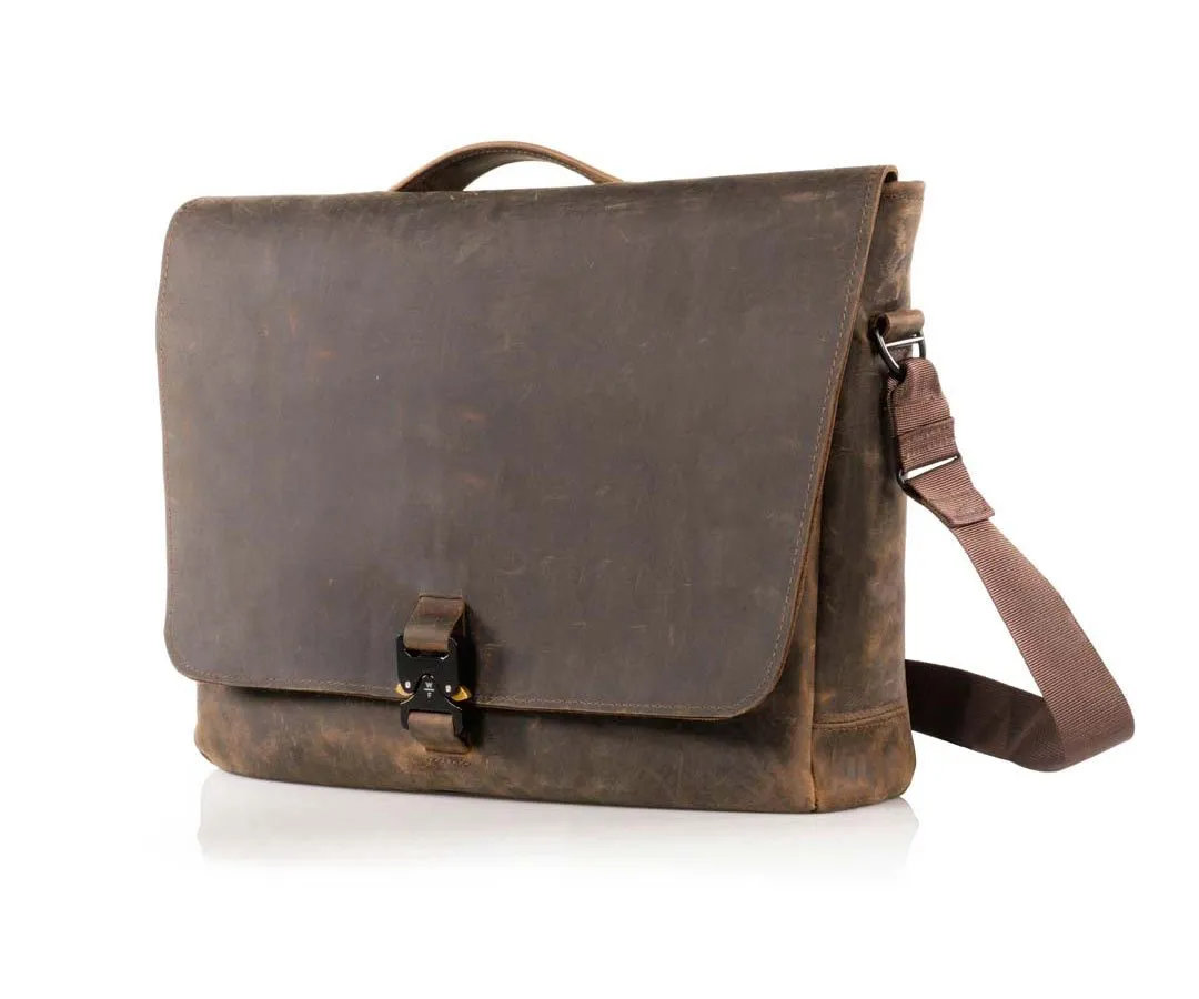 Executive Leather Messenger