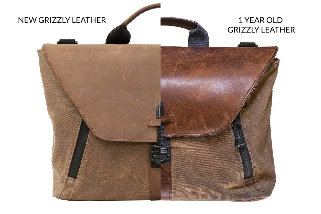 Executive Leather Messenger