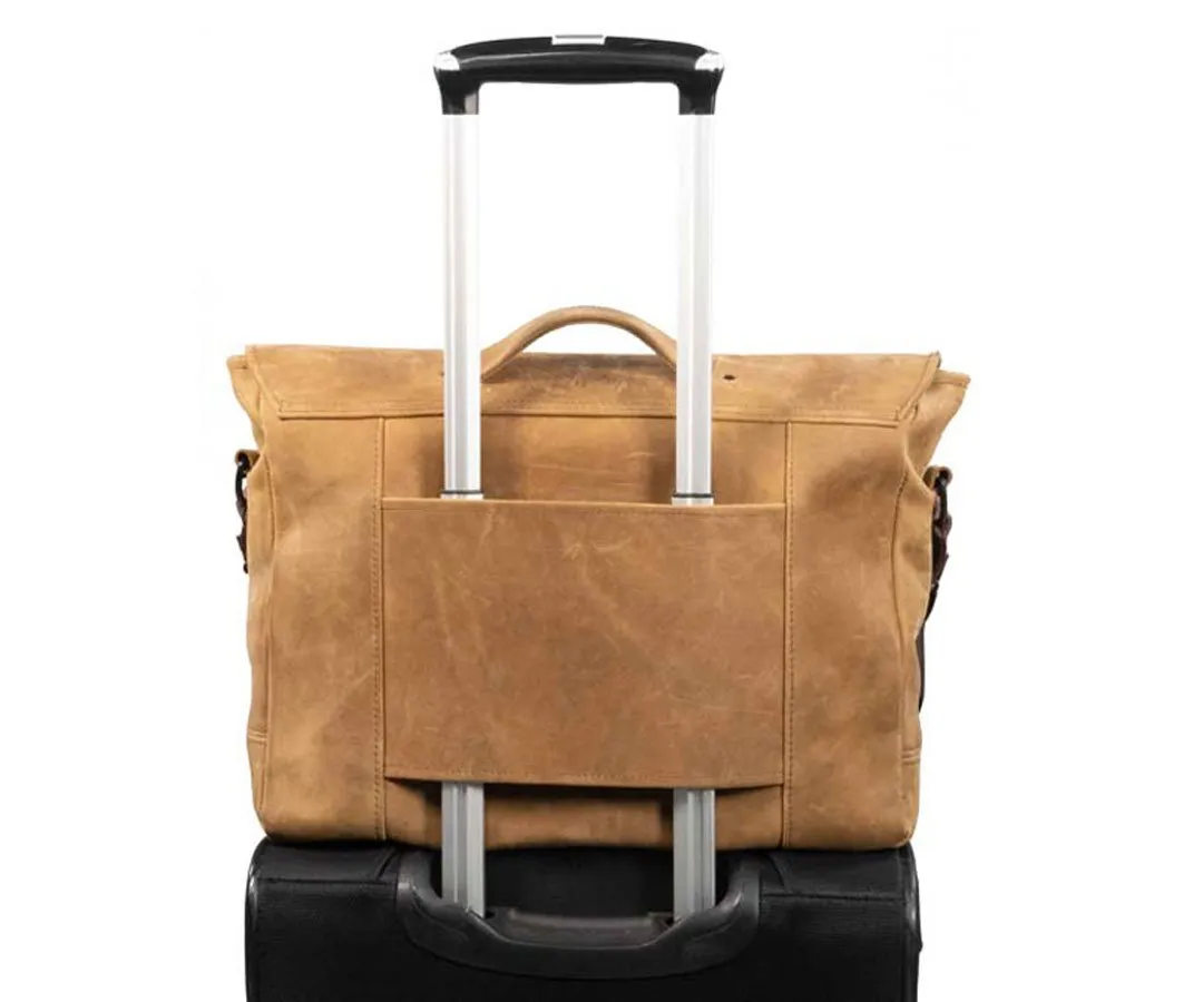 Executive Leather Messenger