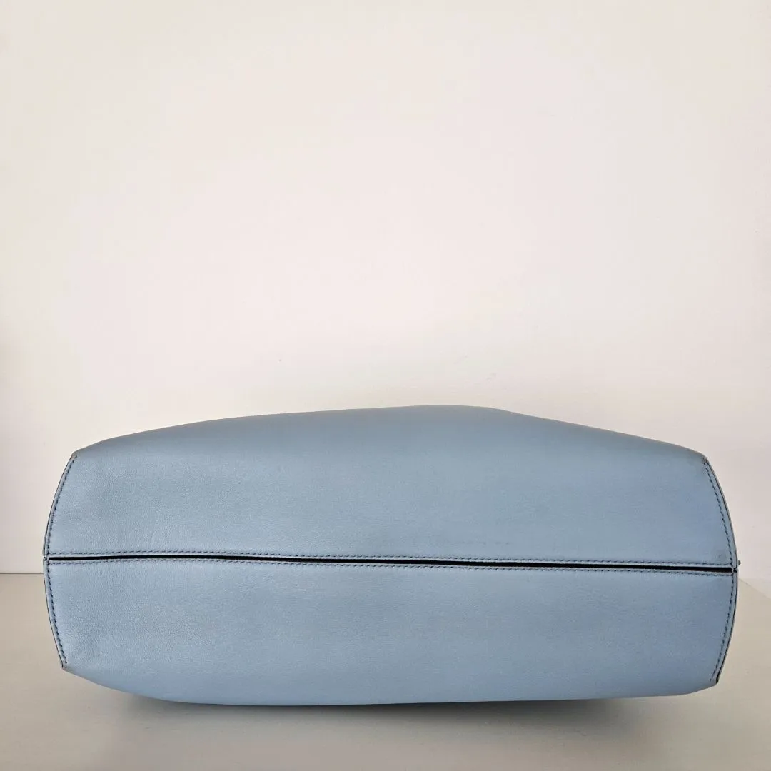 Fendi Blue Fendi First Clutch Bag