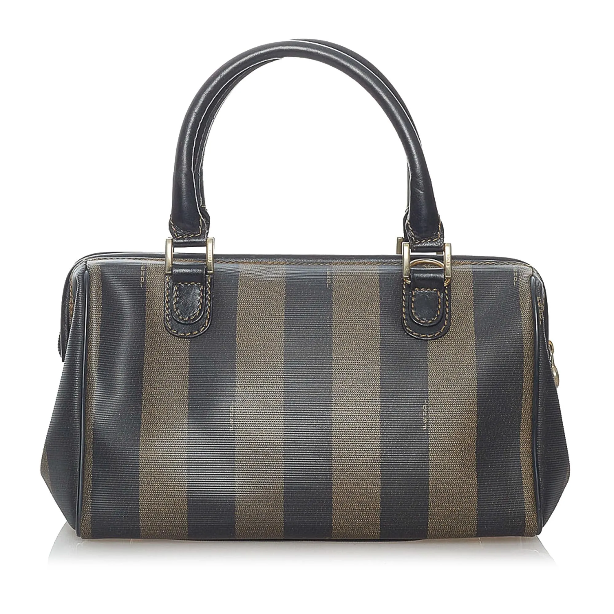 Fendi Pequin Boston Bag (SHG-30791)