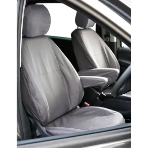 Fiat Fiorino Front Set 1 1 INKA Tailored Waterproof Seat Cover Grey MY 08-2016