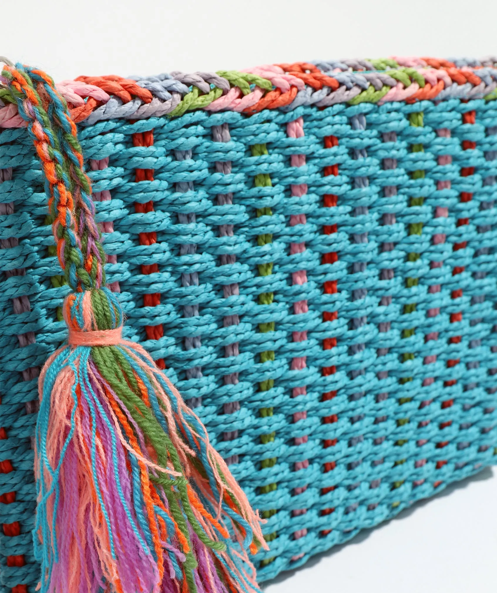 Fifi Clutch Bag - Pale Turquoise