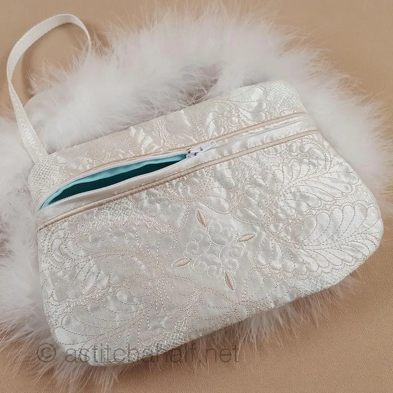 Fine Feathers ITH Wrist Purse