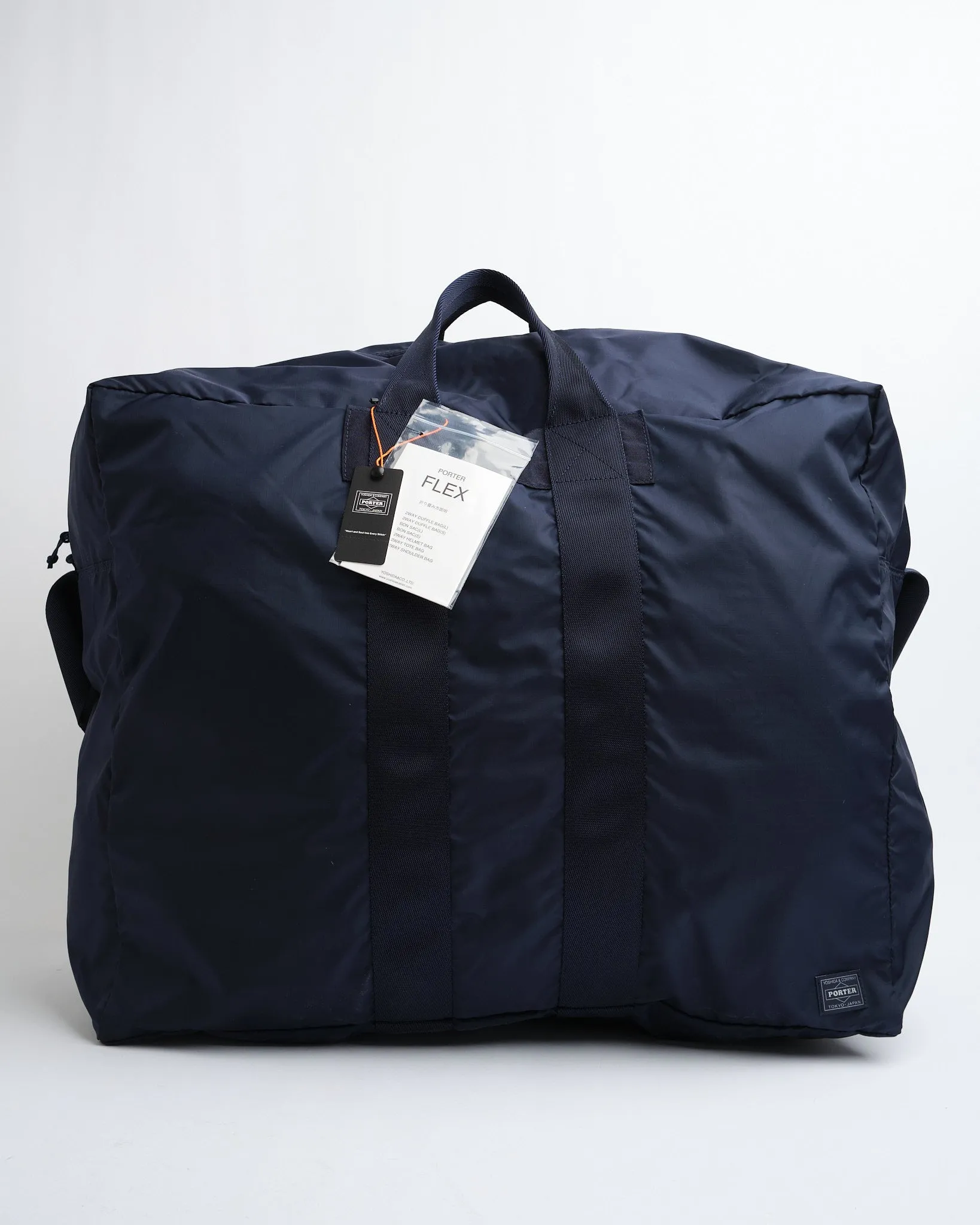 FLEX 2 WAY DUFFLE BAG NAVY