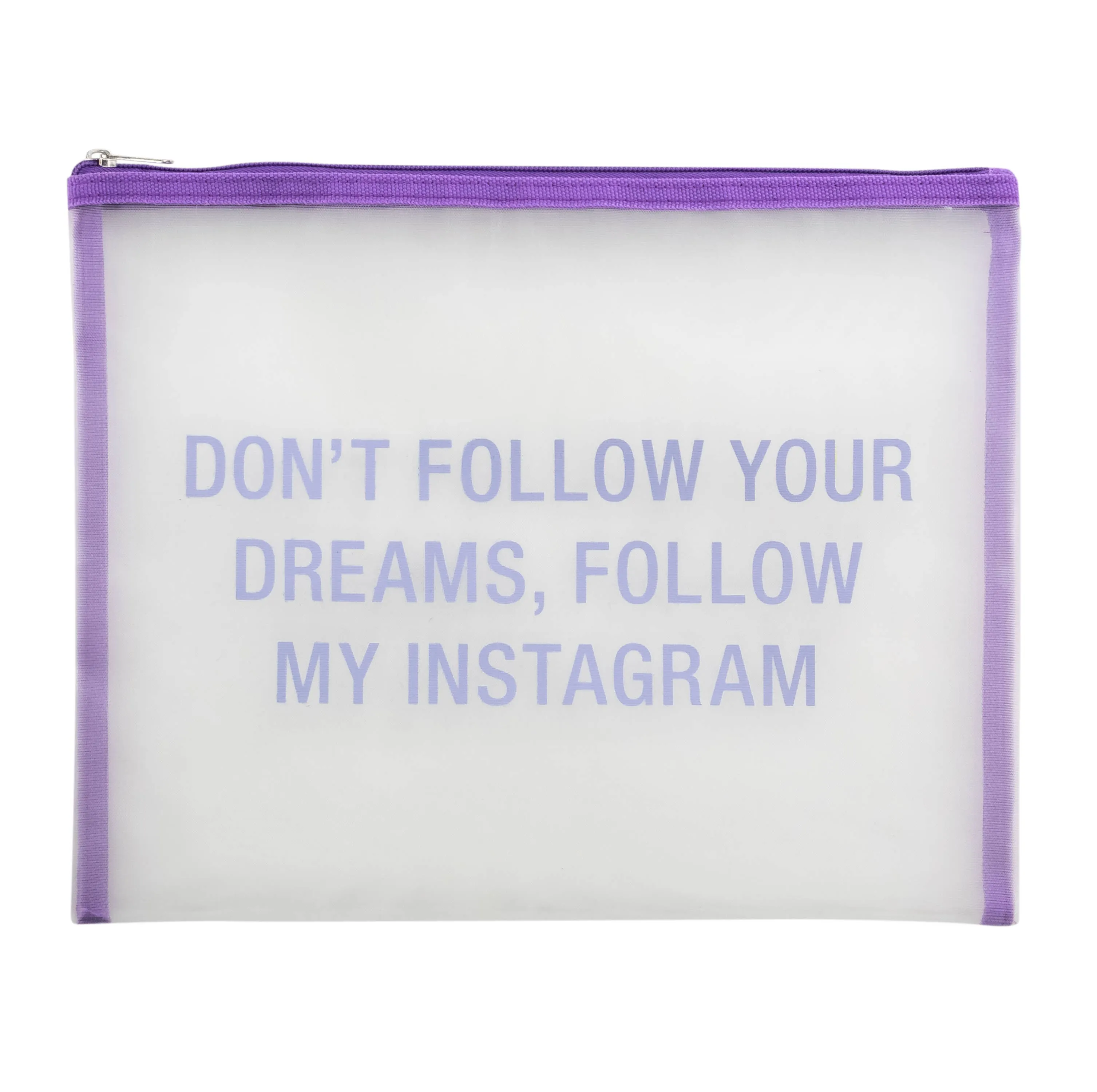 Follow My Instagram Portfolio Mesh Bag
