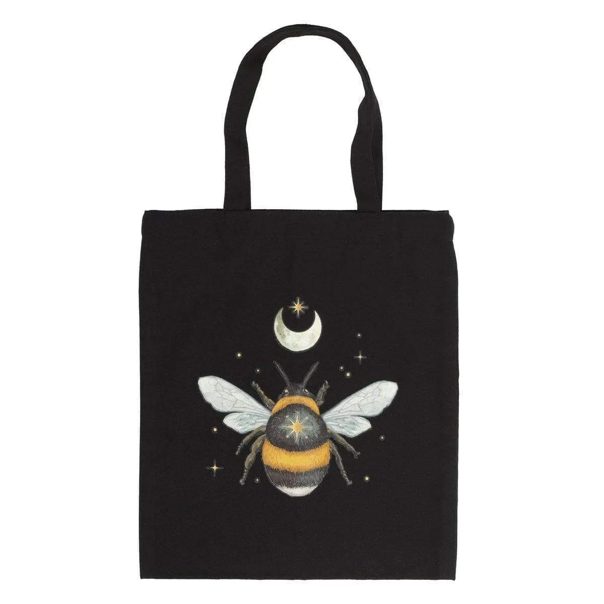 Forest Bee Cotton Tote Bag, Shopping Reusable Bags Eco-Friendly