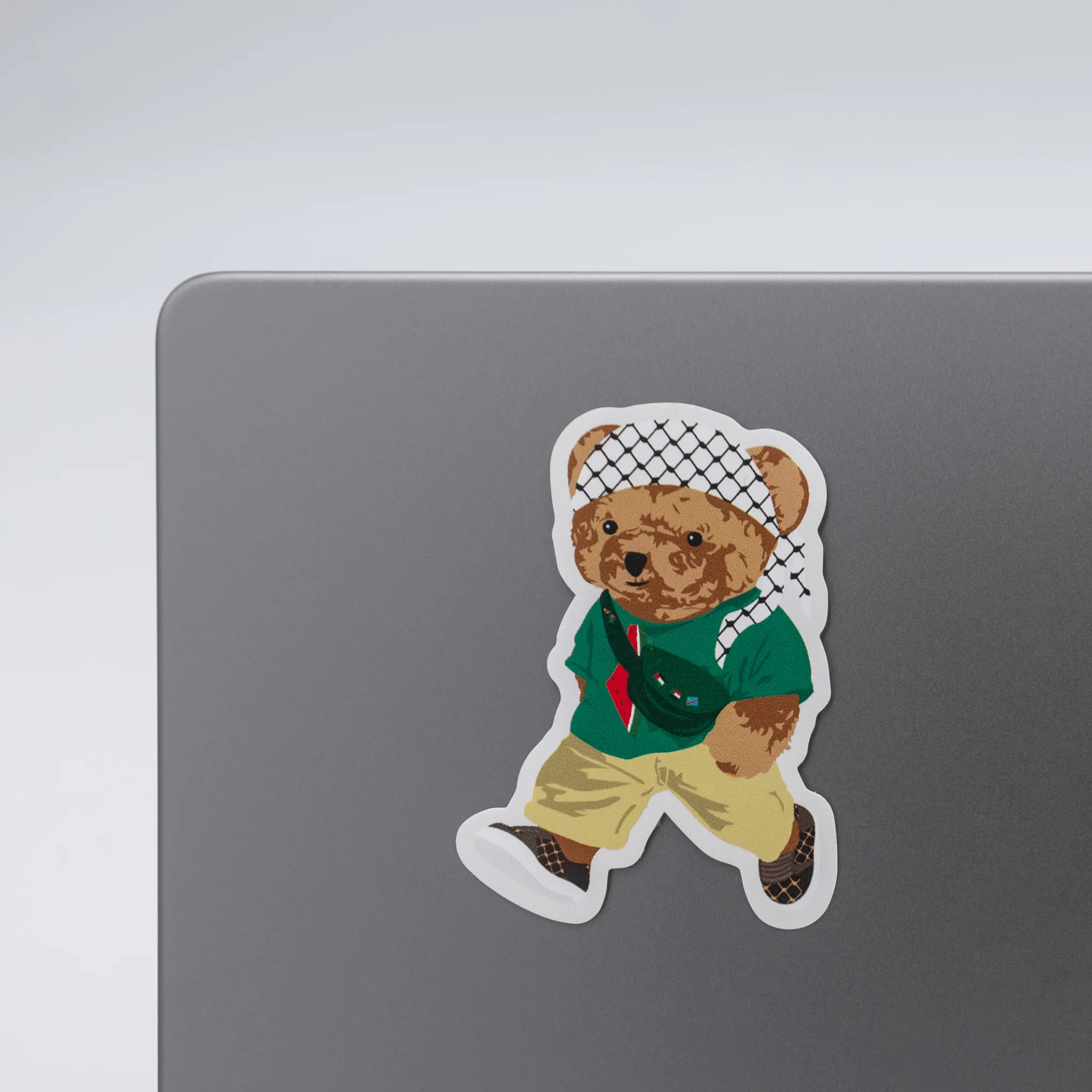 Freedom Bear Sticker