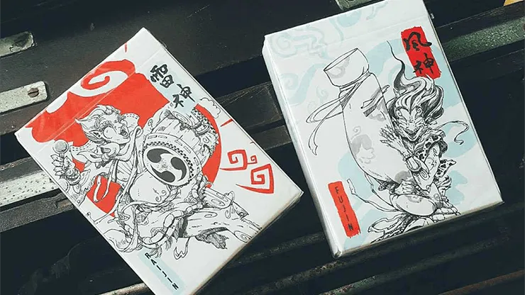 Fujin & Raijin (2 Deck Set) Playing Cards