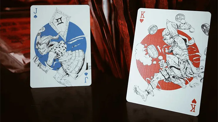 Fujin & Raijin (2 Deck Set) Playing Cards