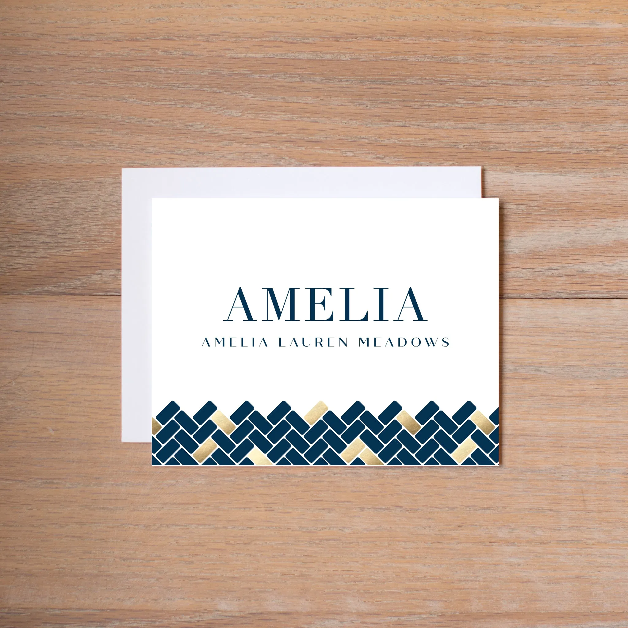 Golden Herringbone Complete Sorority Packet