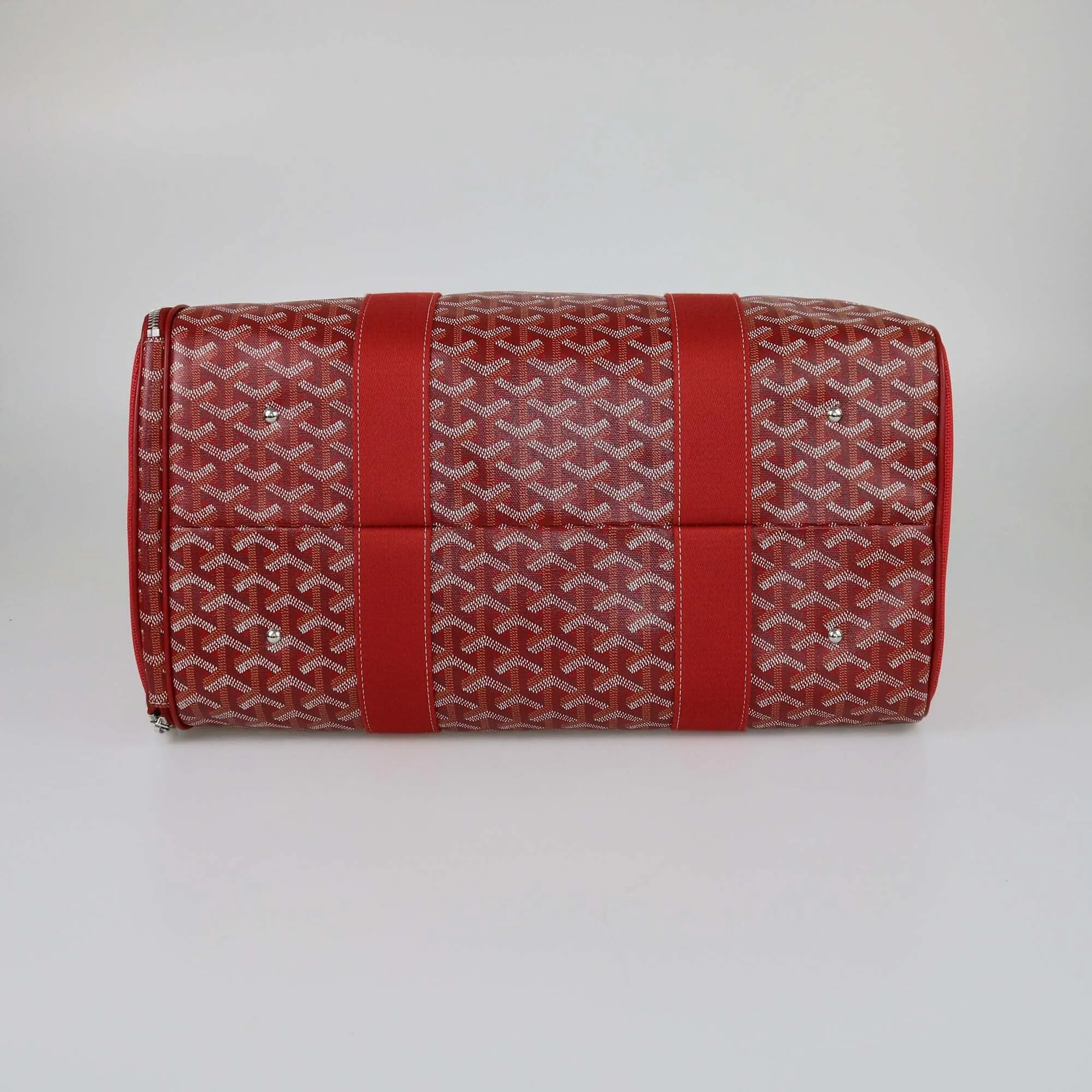 Goyard Red Goyardine Voltiguer Pet Carrier MM Bag