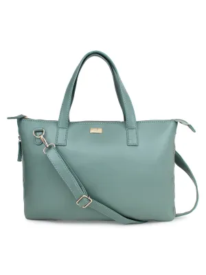 Green Expandable Laptop Bag