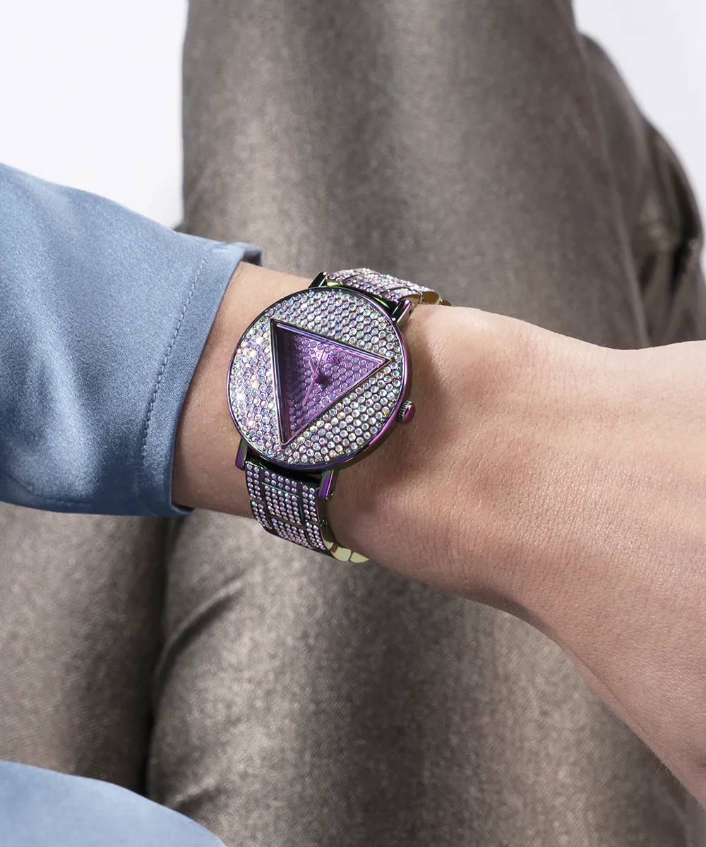 GUESS Ladies Iridescent Analog Watch