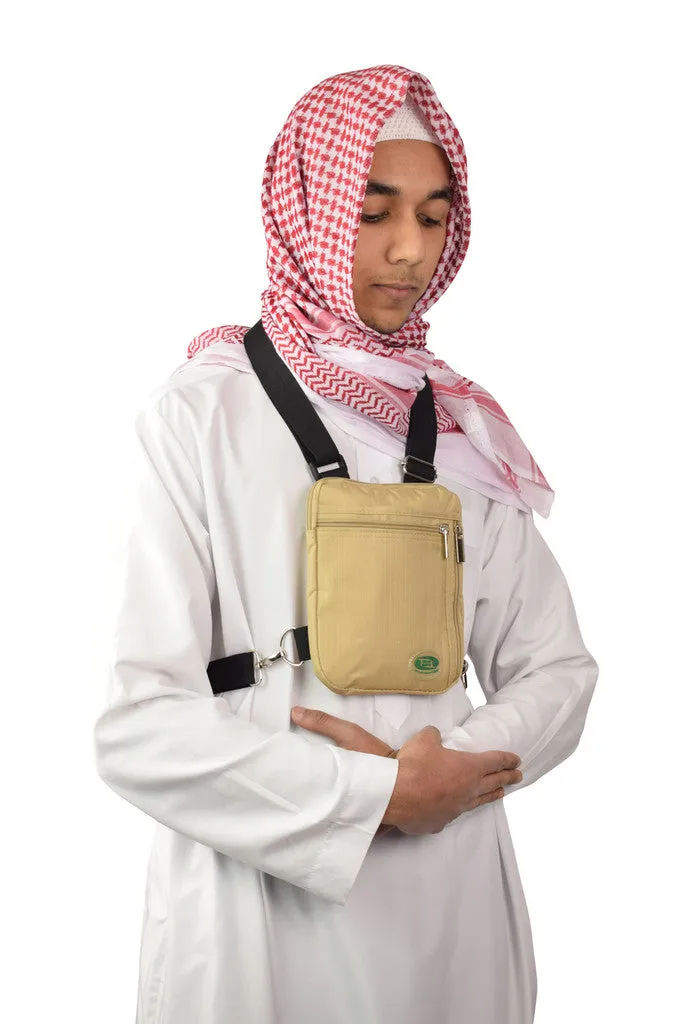 Hajj & Umrah Secure Side Bag & Neck Bag