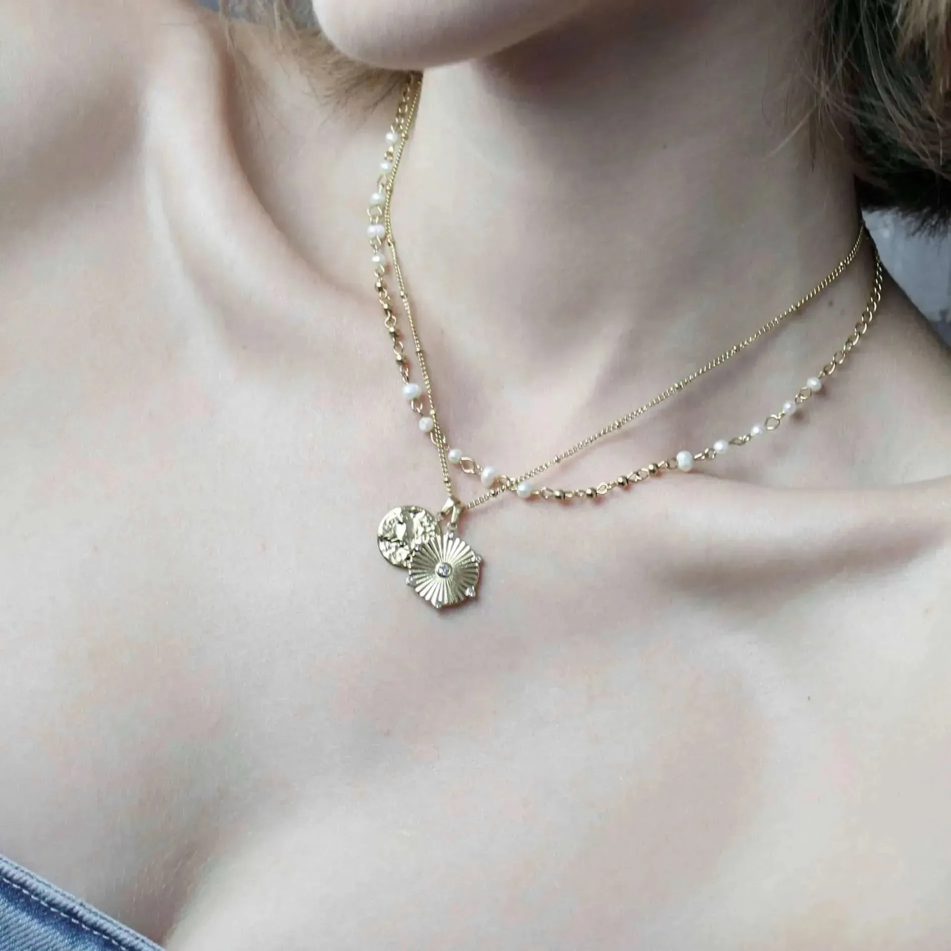 Hope Waterproof Charm No 7 18K Gold Plating