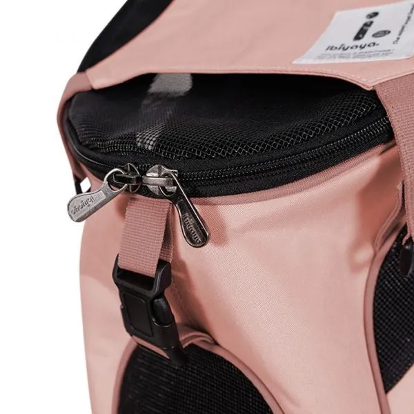 Ibiyaya Ultra Light Pro Dog Backpack Pet Carrier Coral Pink