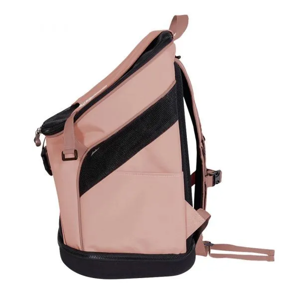 Ibiyaya Ultra Light Pro Dog Backpack Pet Carrier Coral Pink