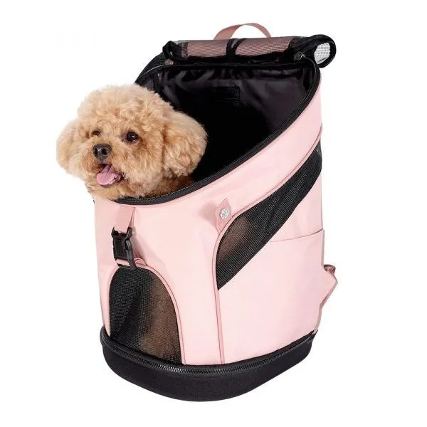 Ibiyaya Ultra Light Pro Dog Backpack Pet Carrier Coral Pink