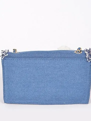 I’m No Ordinary Girl Denim Mini Clutch/Crossbody