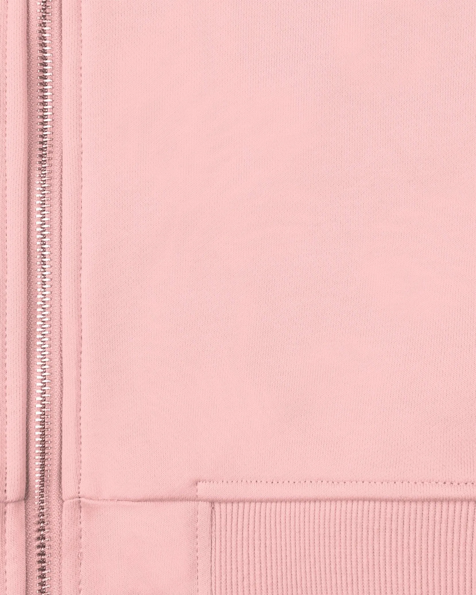 INSIDE OUT ZIP HOODIE PINK