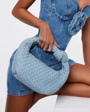 Keri Shoulder Bag Mid Blue Denim
