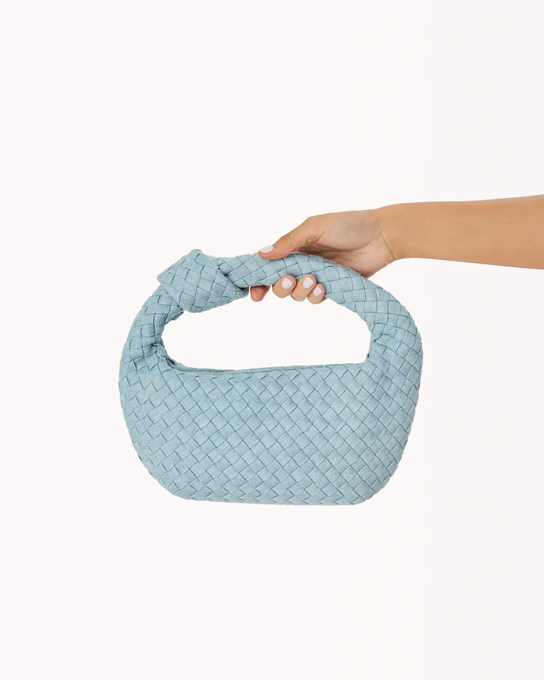 Keri Shoulder Bag Mid Blue Denim