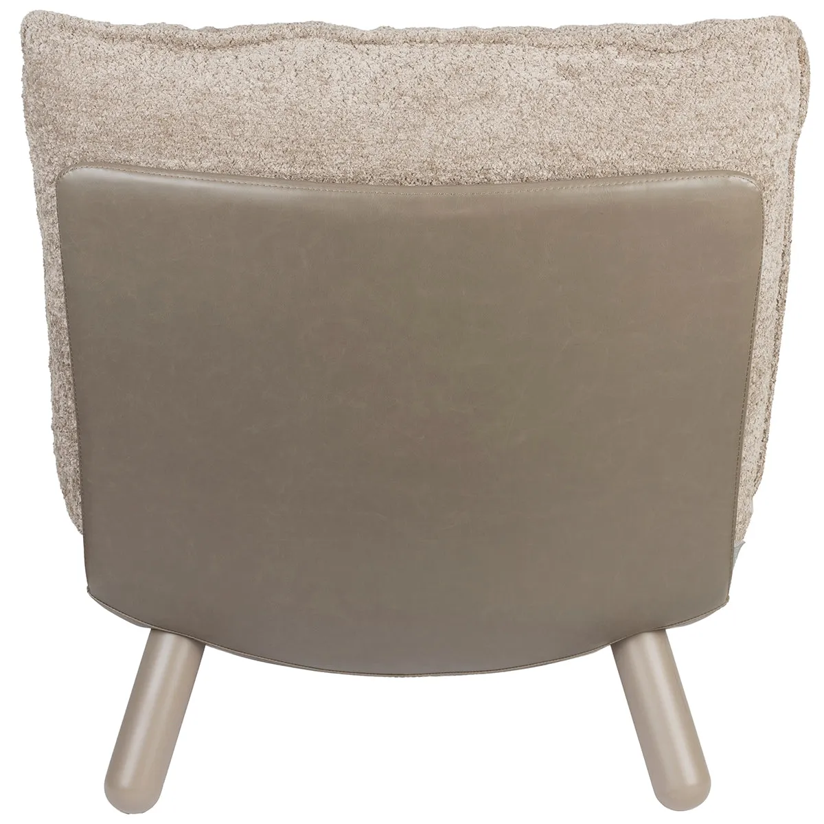Lazy Sack Soft Beige Teddy Lounge Chair