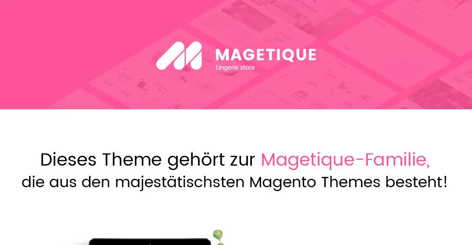 Lingerie Magento Website Design