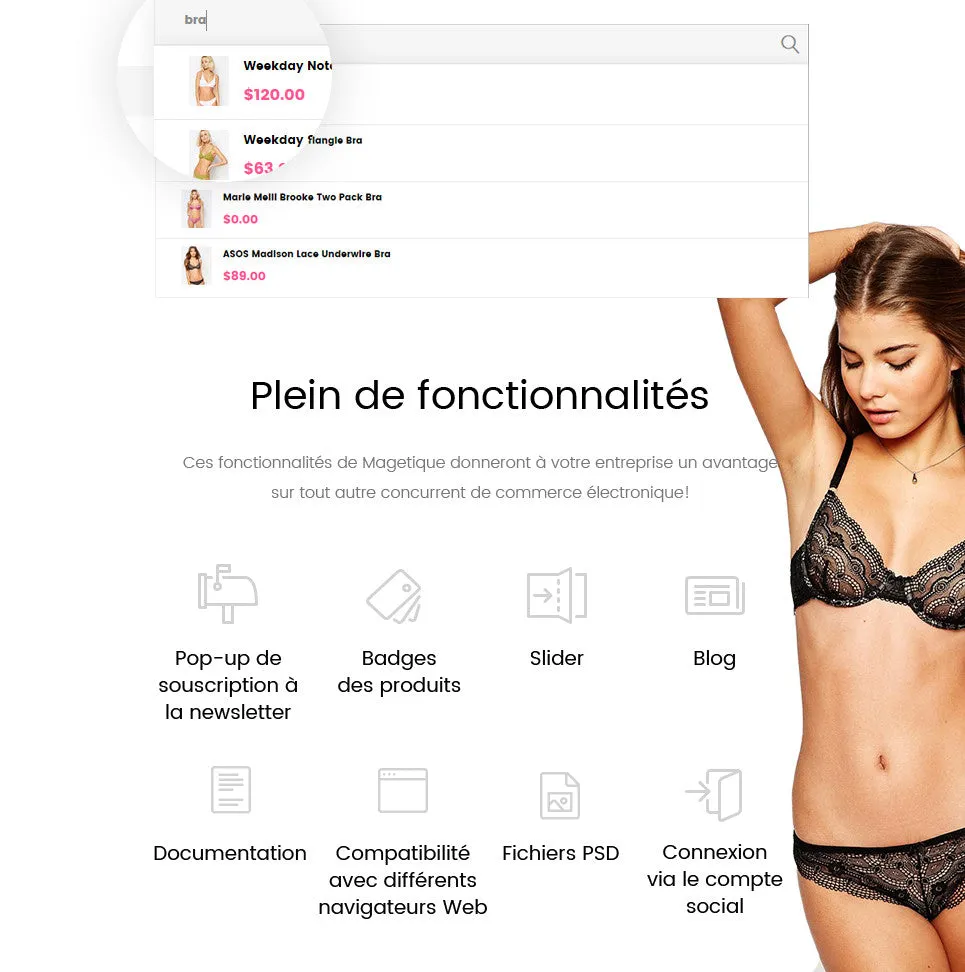 Lingerie Magento Website Design