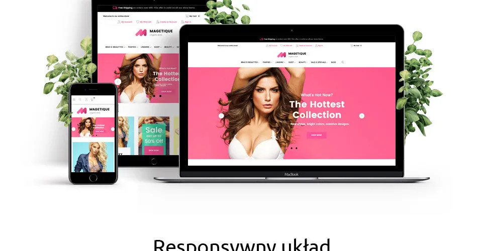 Lingerie Magento Website Design