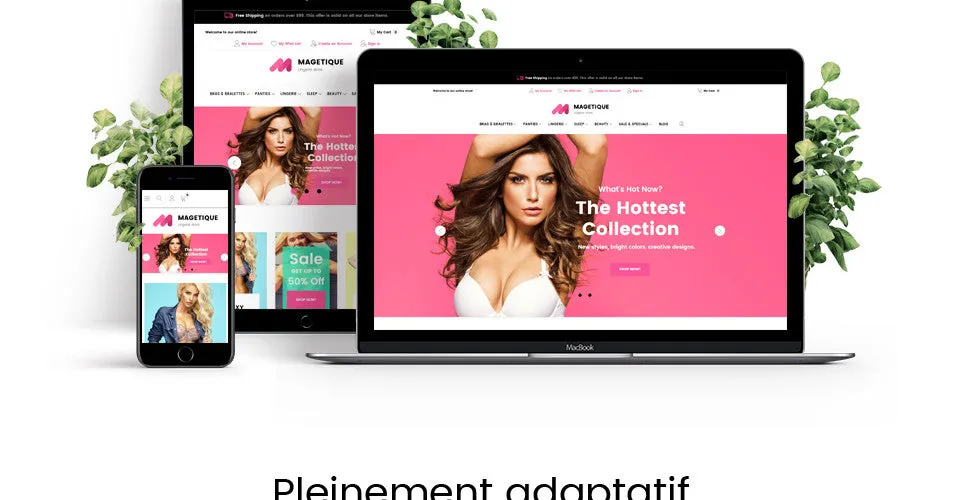 Lingerie Magento Website Design
