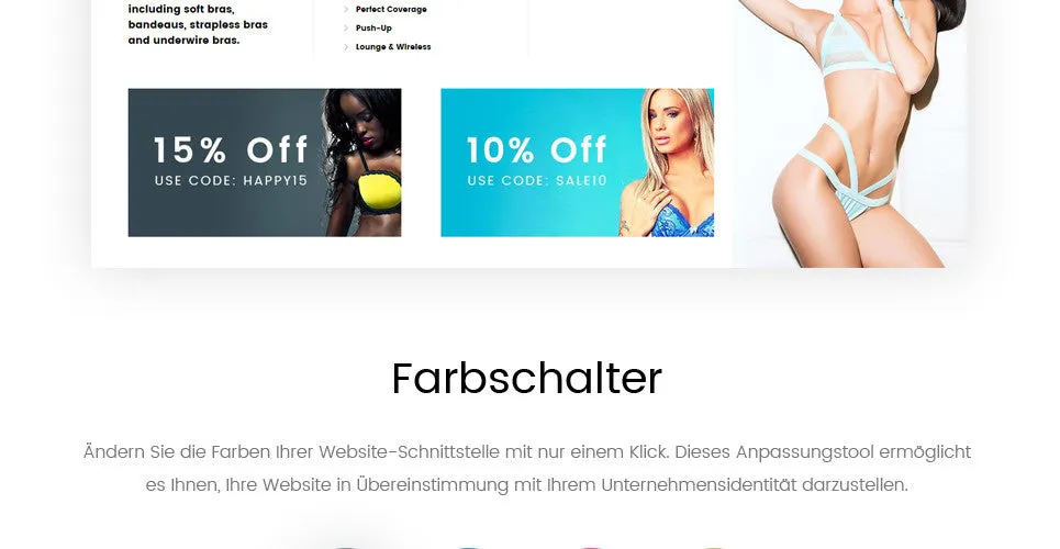 Lingerie Magento Website Design