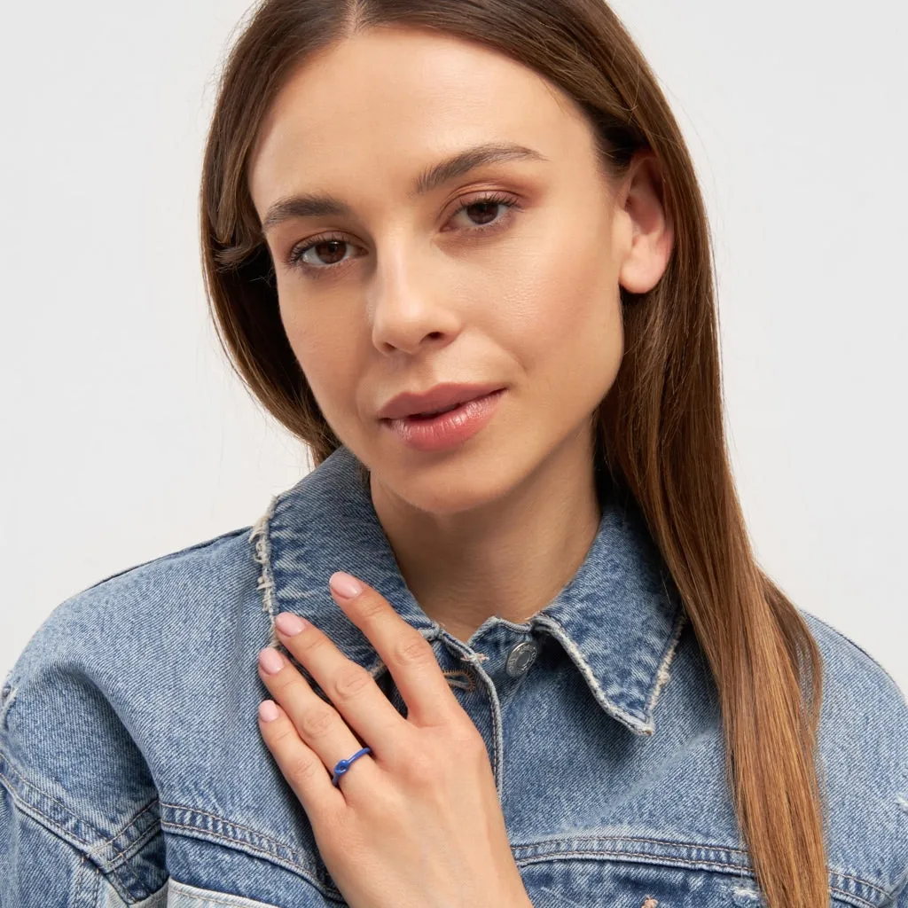 Love Knot Ring - Dazzling Blue