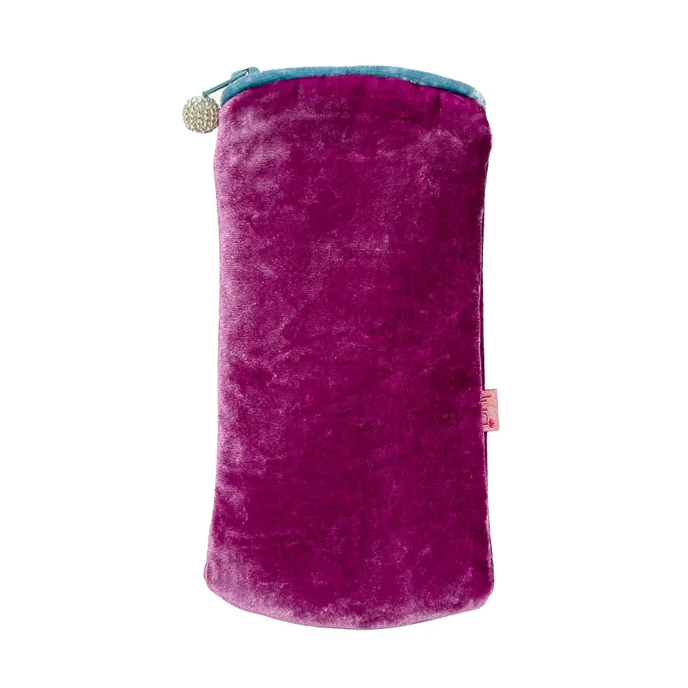 Lua Plain Velvet Glasses Case