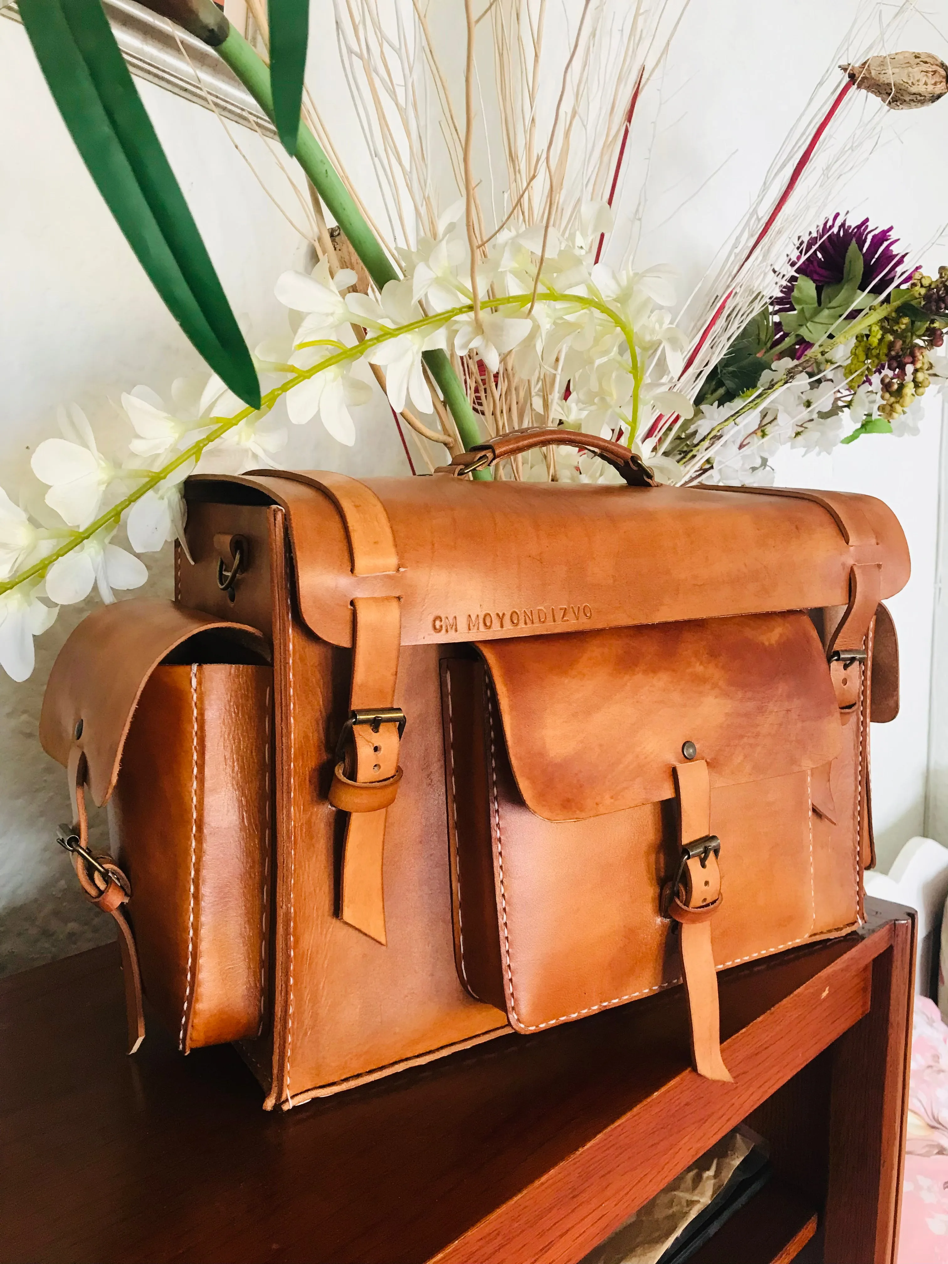 Lux leather box - pink (Production time - 15 days)