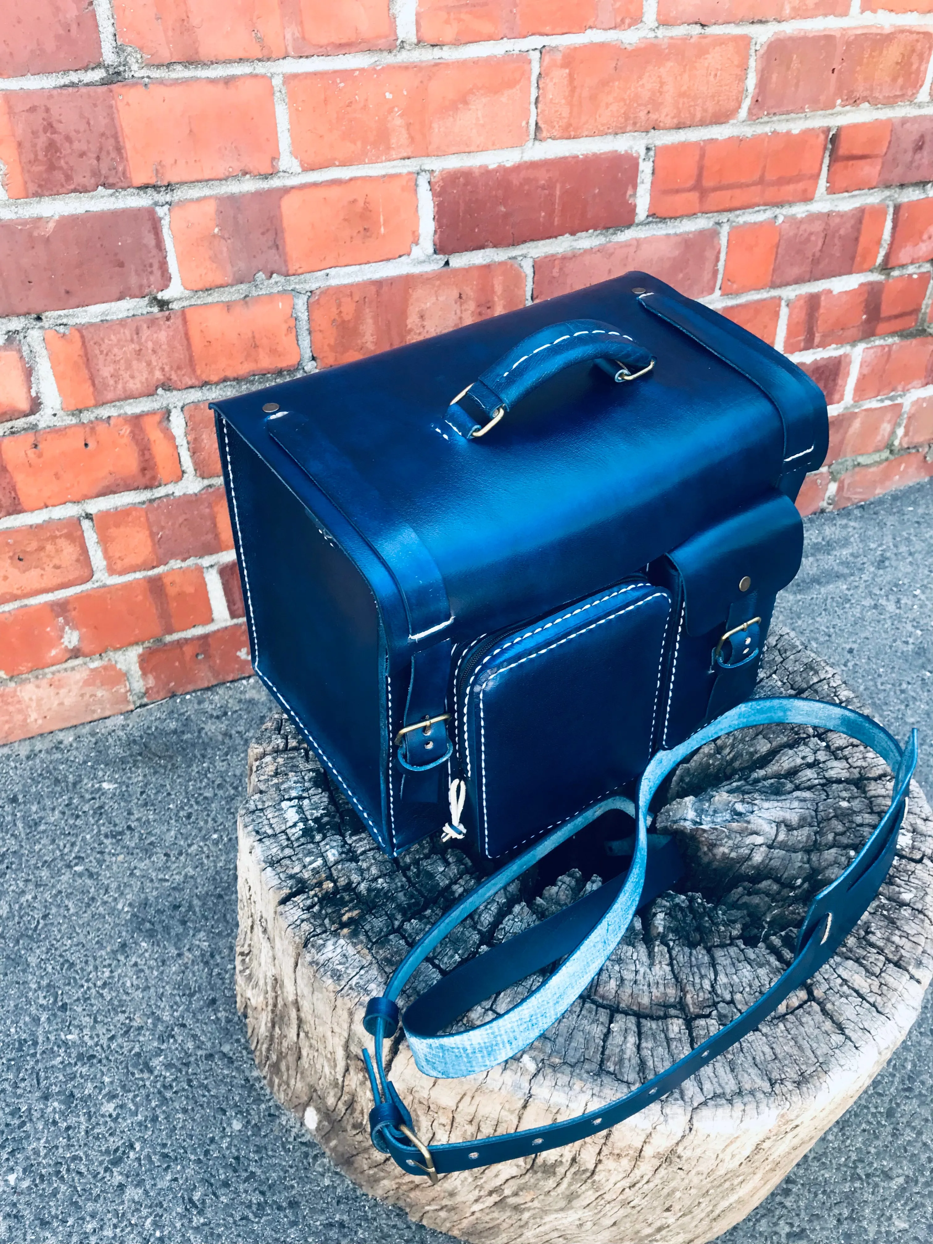 Lux leather box - pink (Production time - 15 days)