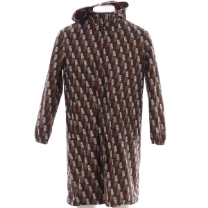 Men's Roma Amor Reversible Hooded Windbreaker Zucca Polyester