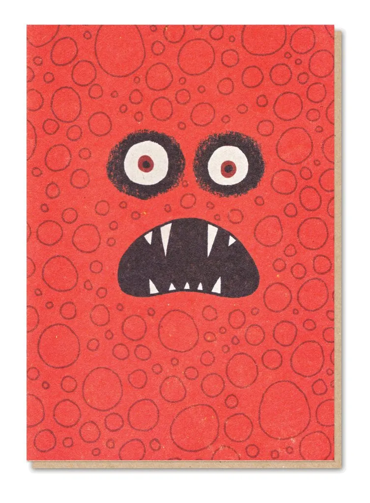 Miserable Red Monster Card